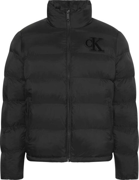 LS NYLON MONOGRAM PUFFER JKT