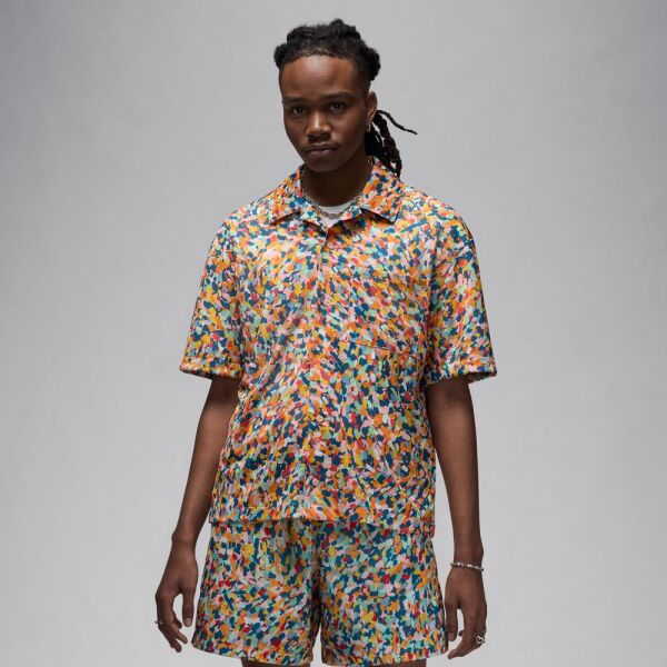 M J ESS POOLSIDE AOP TOP