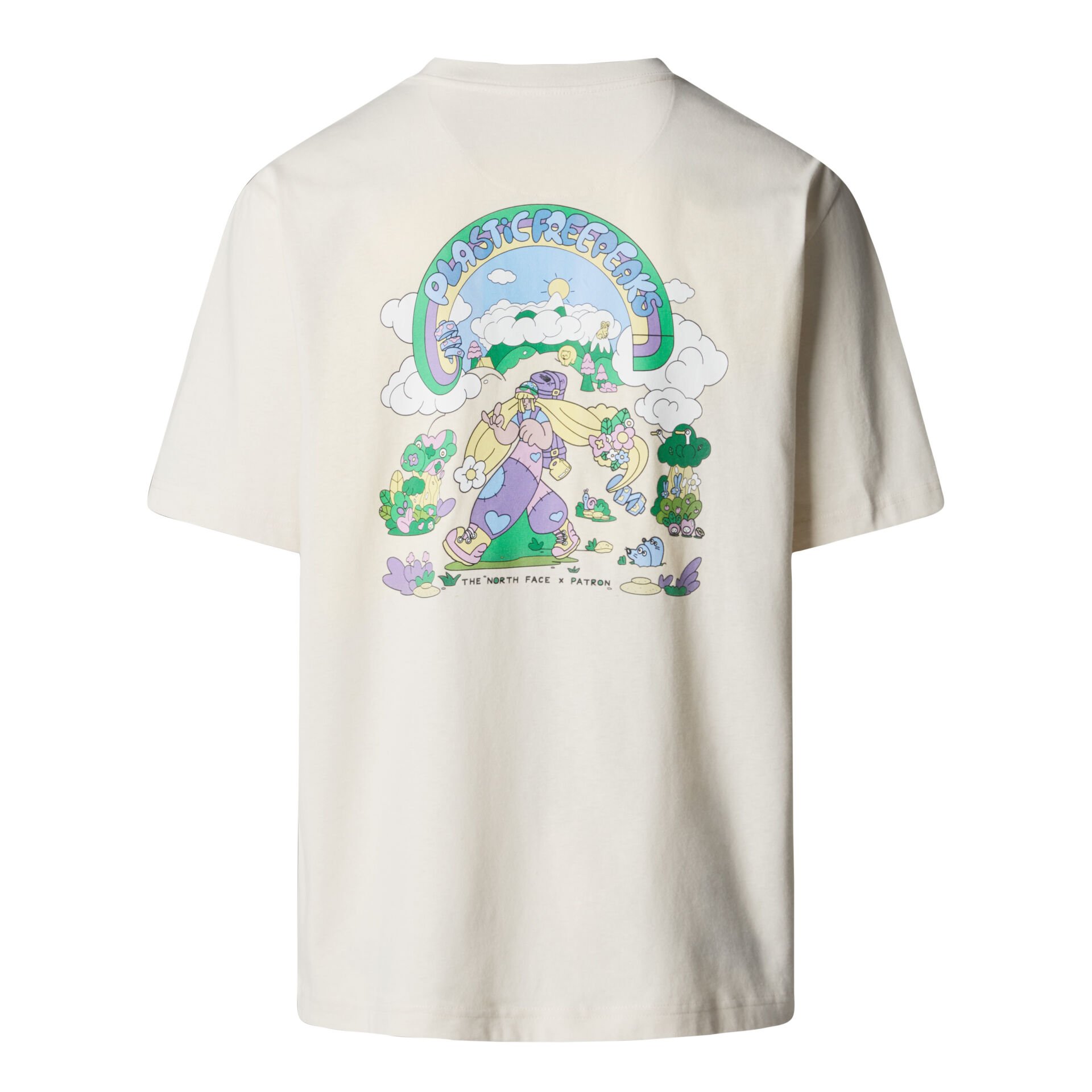 U SS CLEAN TRAILS OVERSIZED TEE