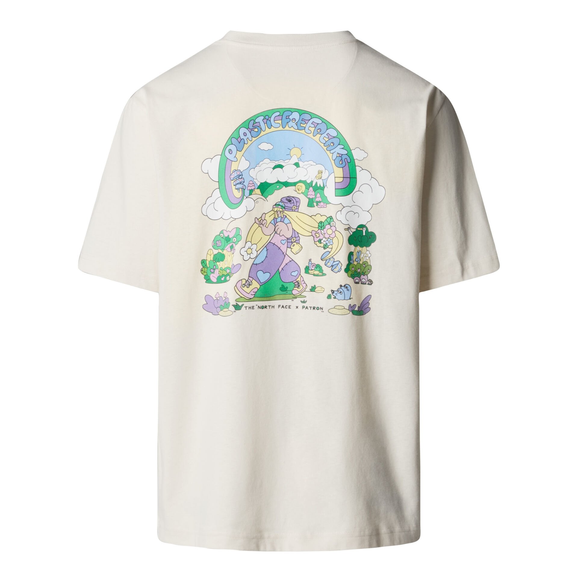U SS CLEAN TRAILS OVERSIZED TEE