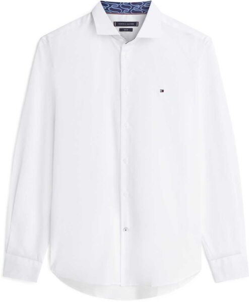 CL POPLIN SOLID CONTRAST SHIRT
