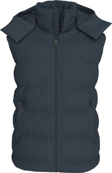 LS NYLON ZIP OFF HOOD DOWN PUF