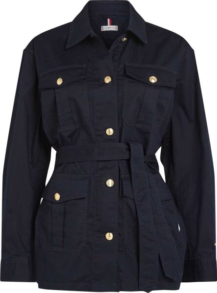 GOLD BUTTON UTILITY JACKET