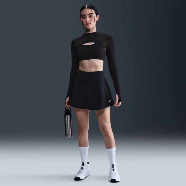 W NK ONE DF HR SKIRT CPSL SPD