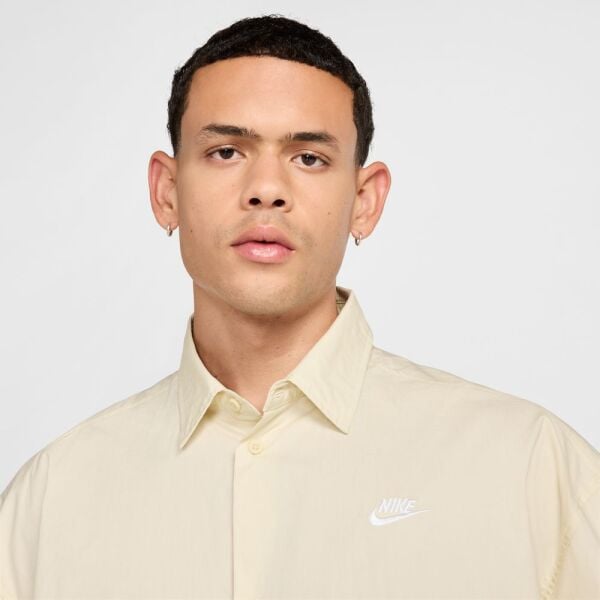 M NK CLUB SS BTN SHIRT OS