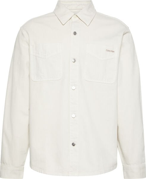 90S WASHED BONE OVERSHIRT