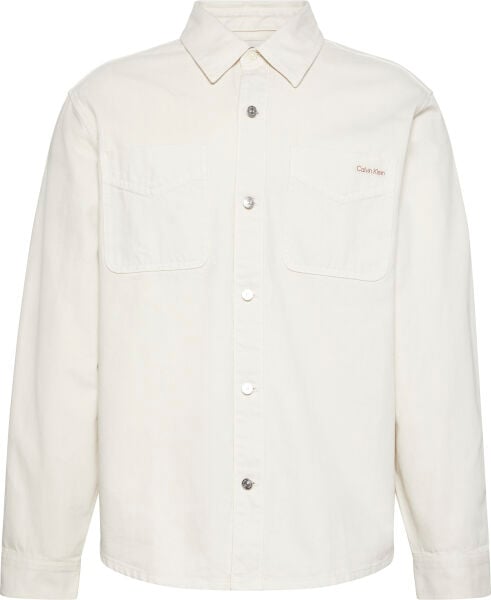 90S WASHED BONE OVERSHIRT