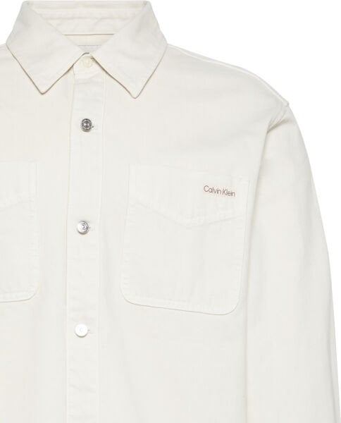 90S WASHED BONE OVERSHIRT