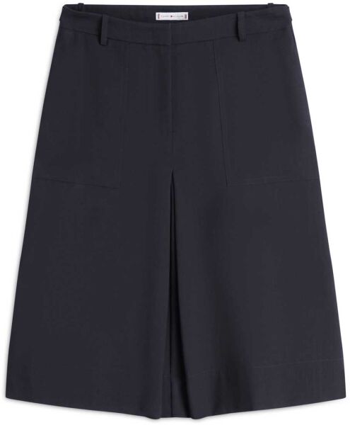 TAILORED UTILITY KNEE SKIRT