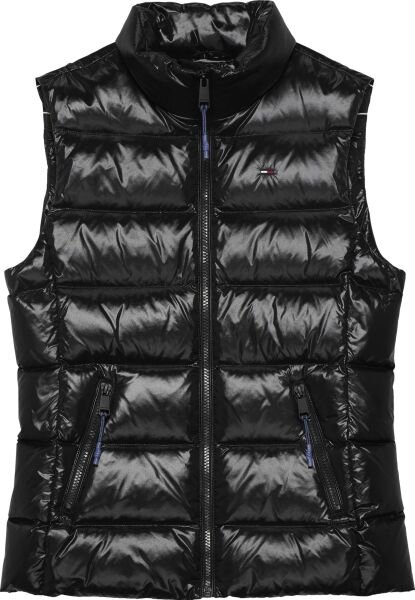TJW SLIM ZIP PRINT DOWN VEST