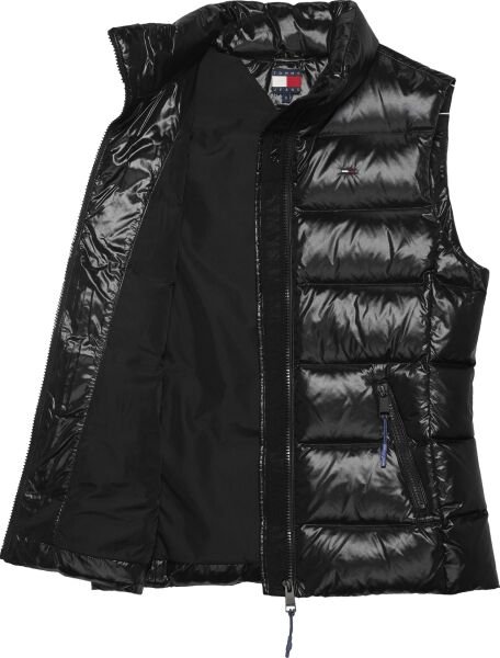 TJW SLIM ZIP PRINT DOWN VEST