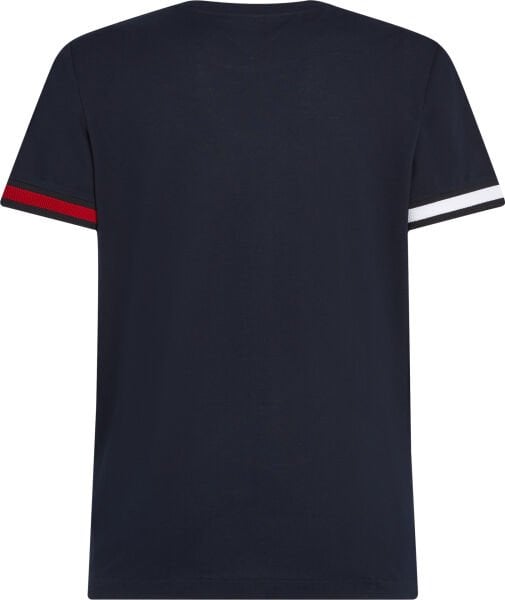 GLOBAL STRIPE FLAG CUFF TEE