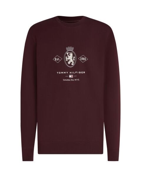 DIAMOND CREST GRAPHIC SWEATSHI