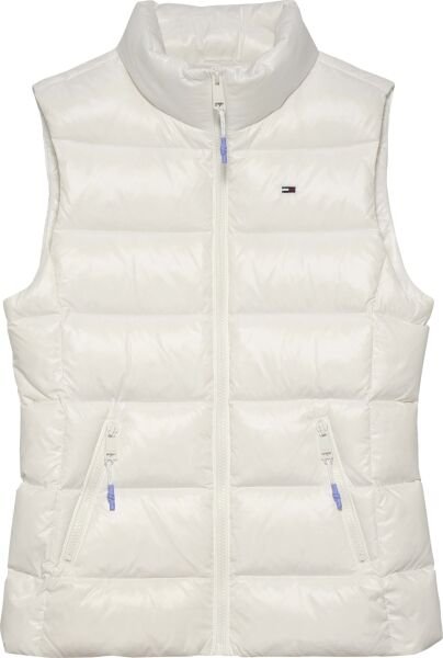 TJW SLIM ZIP PRINT DOWN VEST