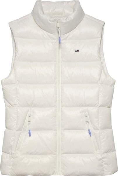 TJW SLIM ZIP PRINT DOWN VEST