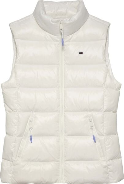 TJW SLIM ZIP PRINT DOWN VEST