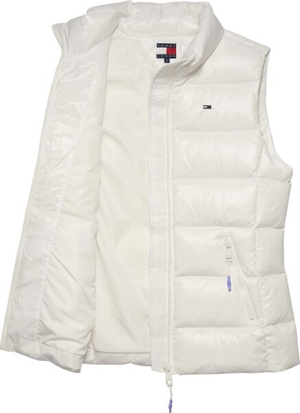 TJW SLIM ZIP PRINT DOWN VEST
