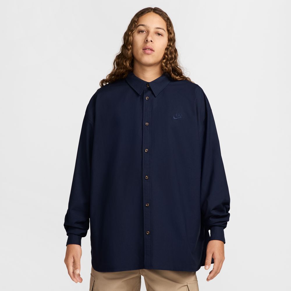 M NK CLUB LS OXFORD OS