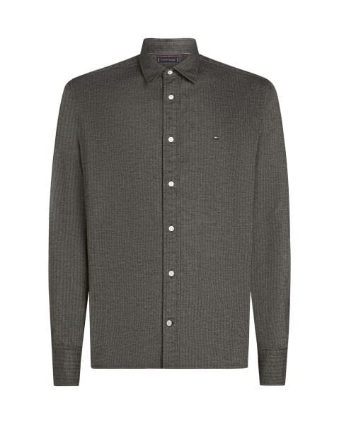 FLANNEL HERRINGBONE SHIRT