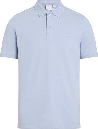 STRETCH PIQUE LOGO COLLAR POLO