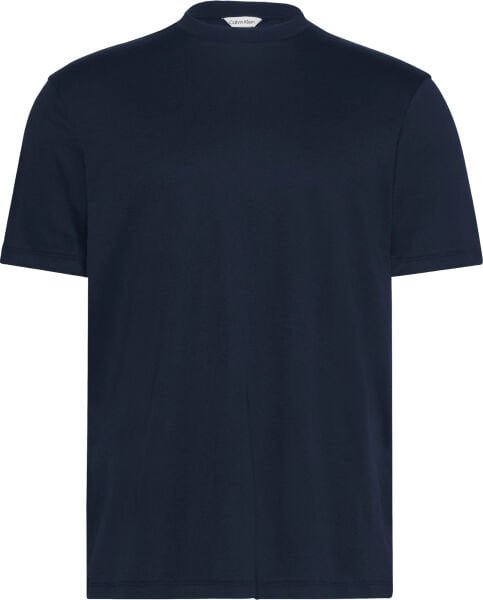 SS SUPIMA CHEST EMB CREWNECK T