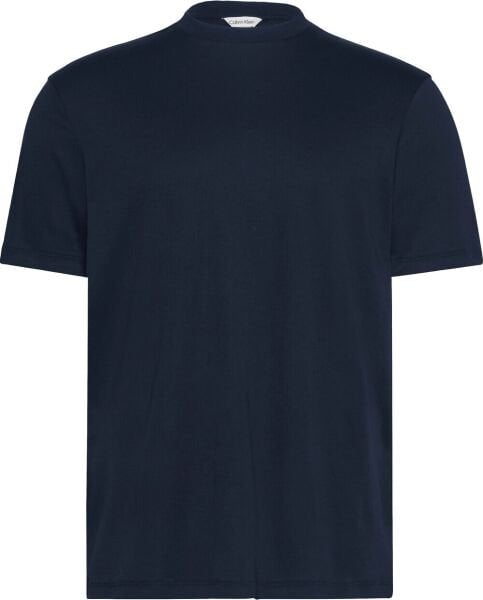 SS SUPIMA CHEST EMB CREWNECK T