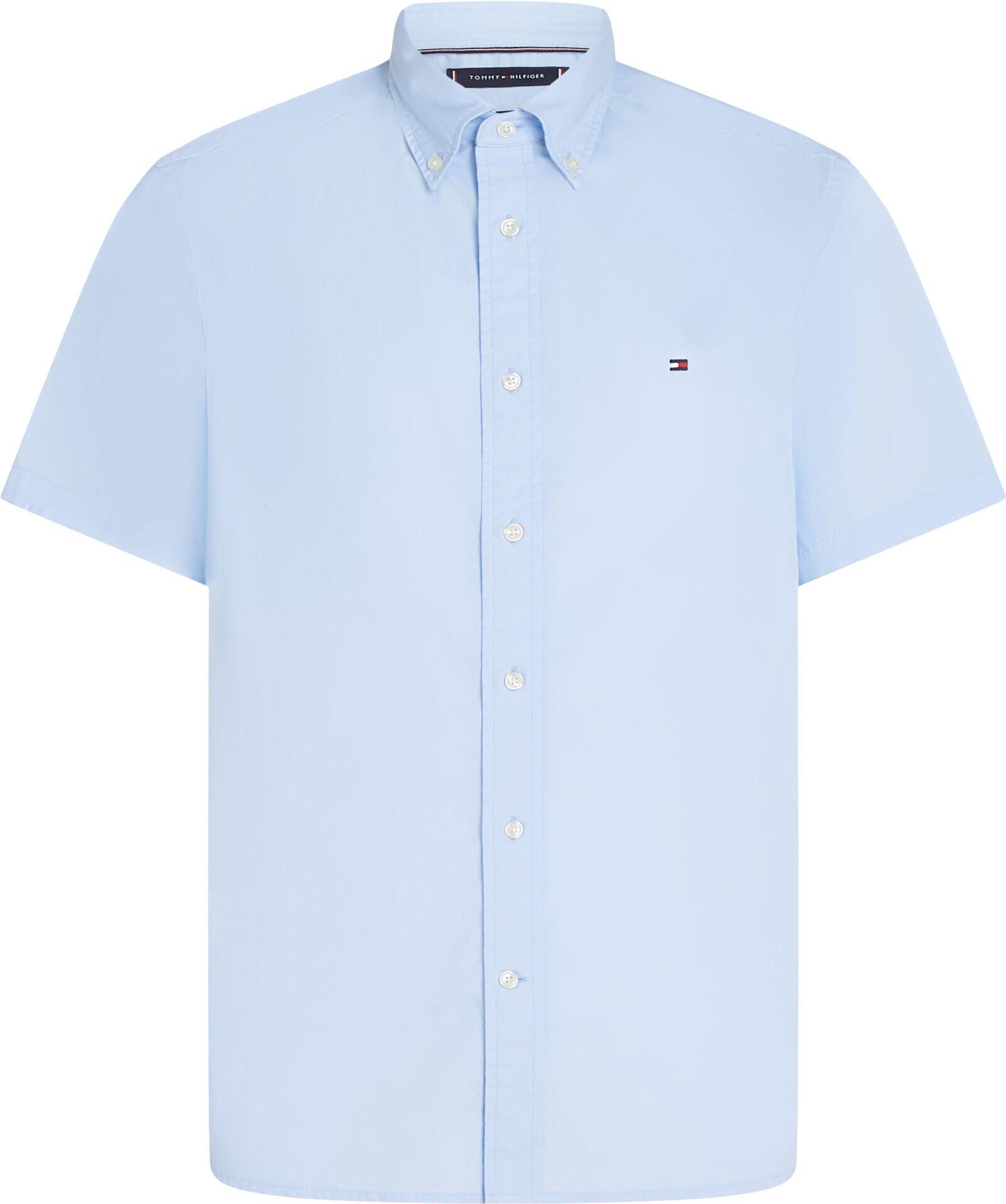 FLEX POPLIN SOLID S/S SHIRT