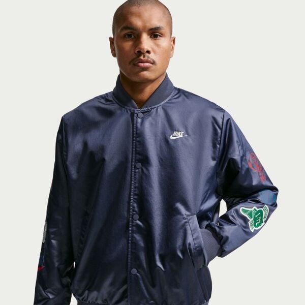 M NK CLUB VARSITY JKT REISSUE