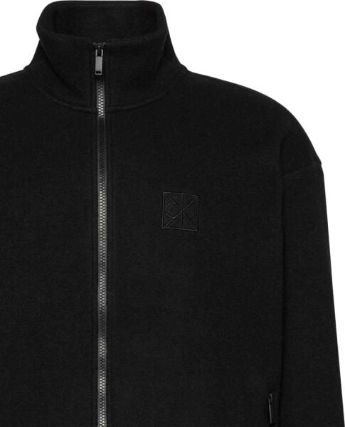 WOOL BLEND POLAR FLEECE JACKET