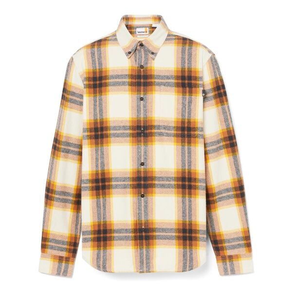LS Heavy Flannel Plaid Shirt Regular