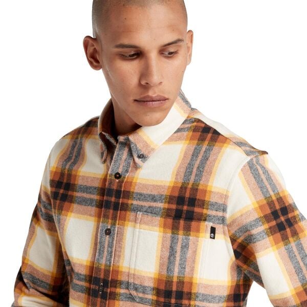 LS Heavy Flannel Plaid Shirt Regular