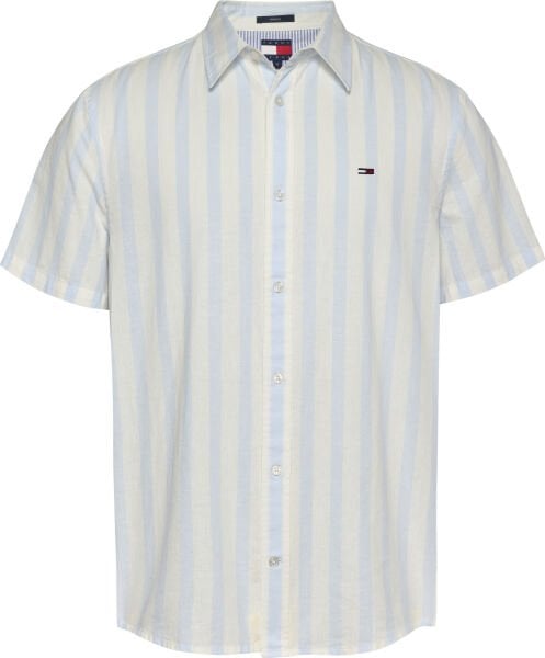 TJM REG LINEN BLEND STP SS SHI