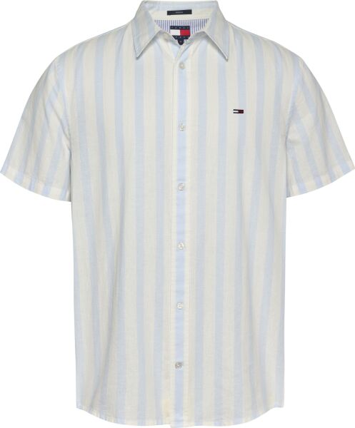 TJM REG LINEN BLEND STP SS SHI