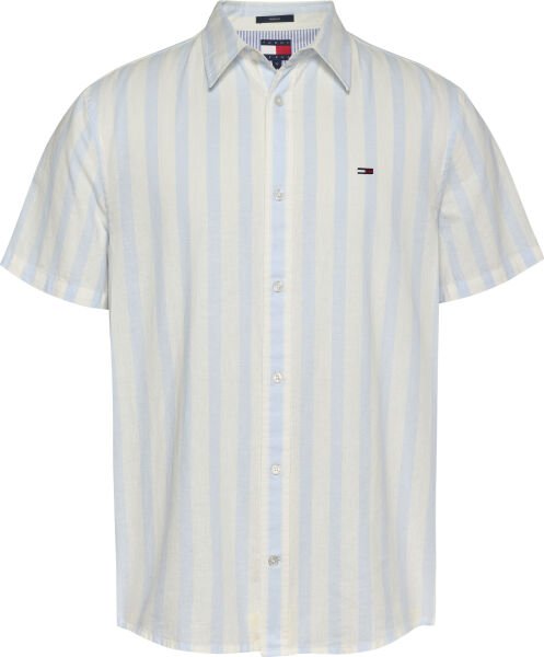 TJM REG LINEN BLEND STP SS SHI