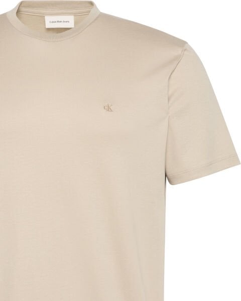 SS SUPIMA CHEST EMB CREWNECK T