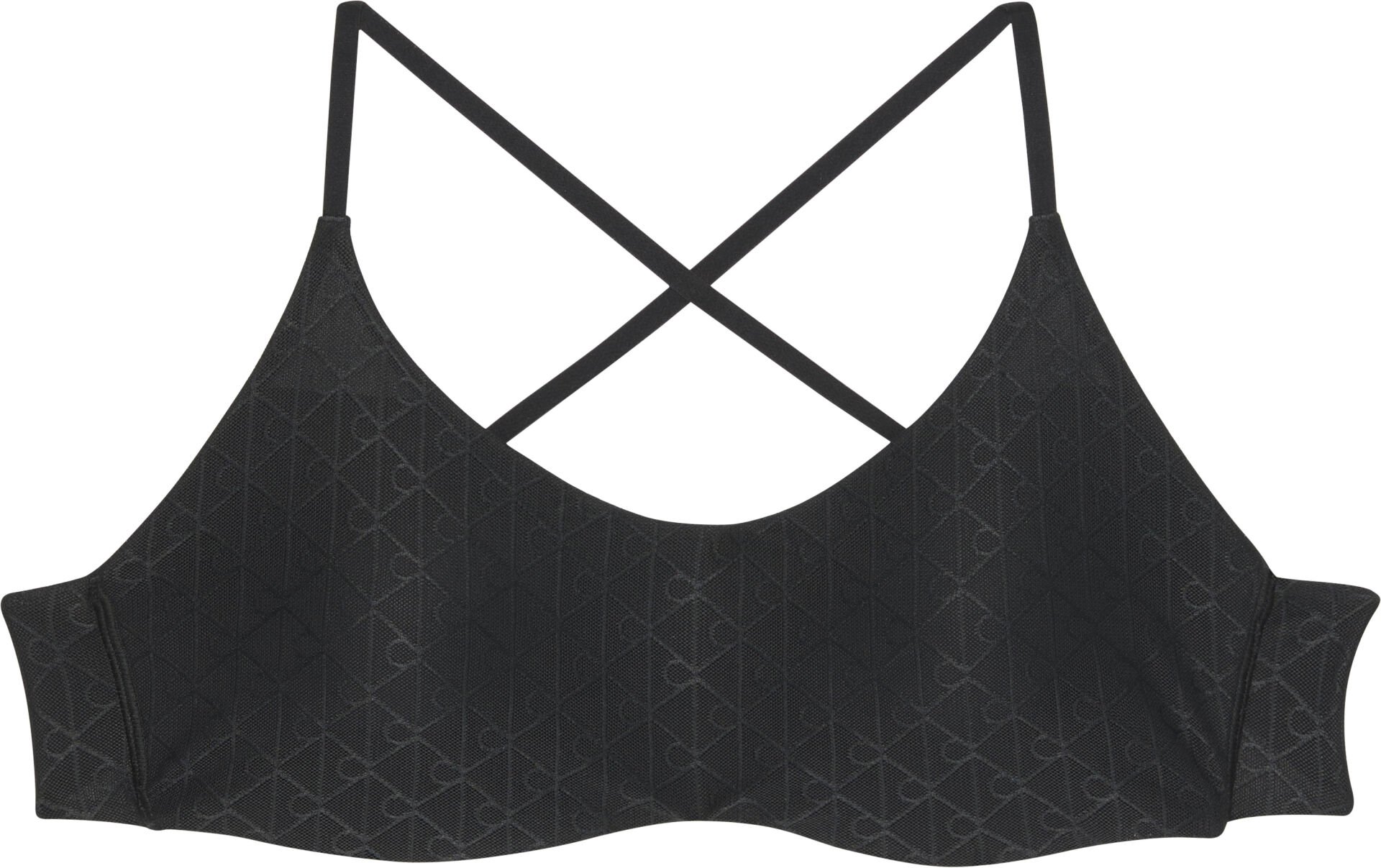 Monogram Mesh Plunge Low Suppo