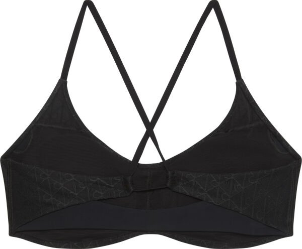 Monogram Mesh Plunge Low Suppo