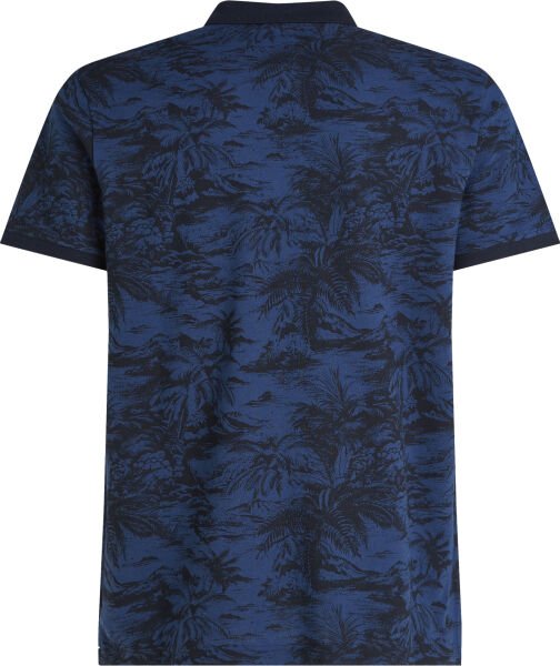 ALL OVER PRINT LINEN REG POLO