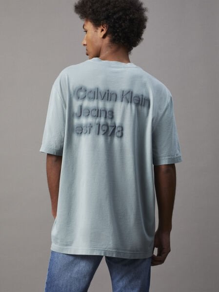 WASHED PUFF PRINT TEE