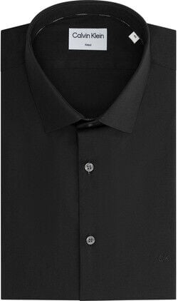 POPLIN STRETCH FITTED SHIRT