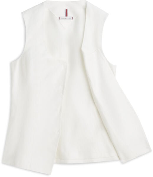 LINEN BLEND VEST