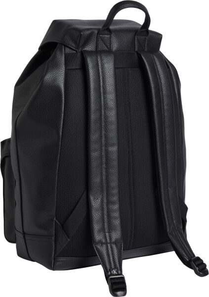 OVER WEBBING FLAP BACKPACK PU