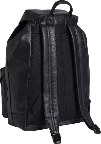 OVER WEBBING FLAP BACKPACK PU