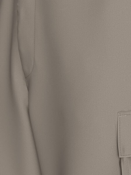 COTTON PULL ON CARGO SHORT
