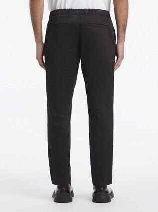 SATEEN STRETCH TAPERED
