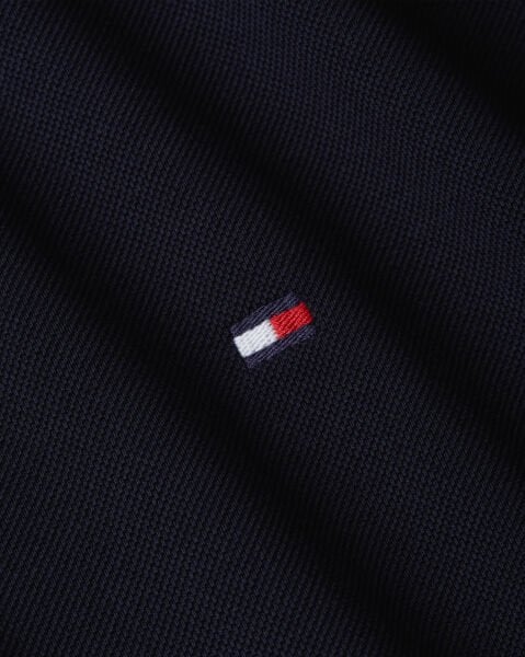 MERCERISED PIQUE ZIP REG POLO
