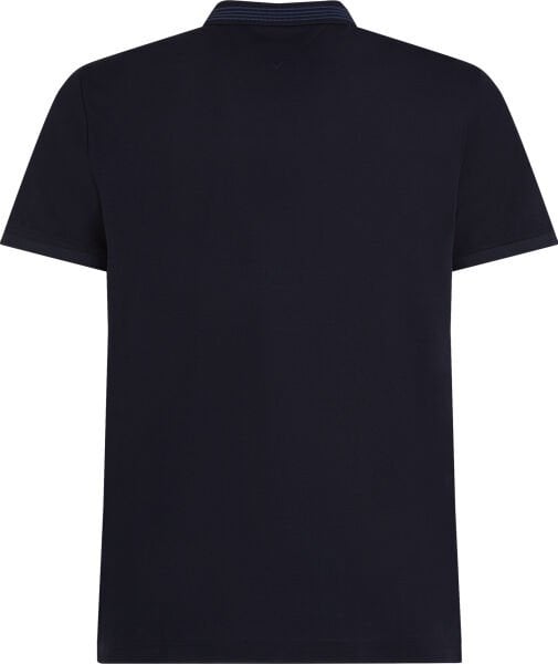 MERCERISED PIQUE ZIP REG POLO