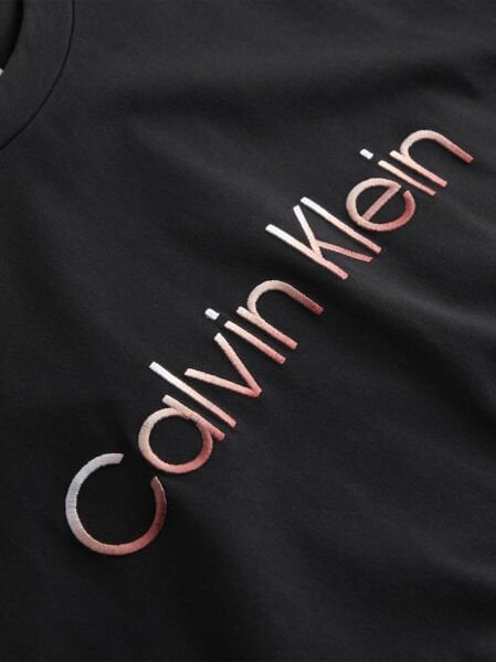 RAISED OMBRE EMBROIDERY T-SHIR