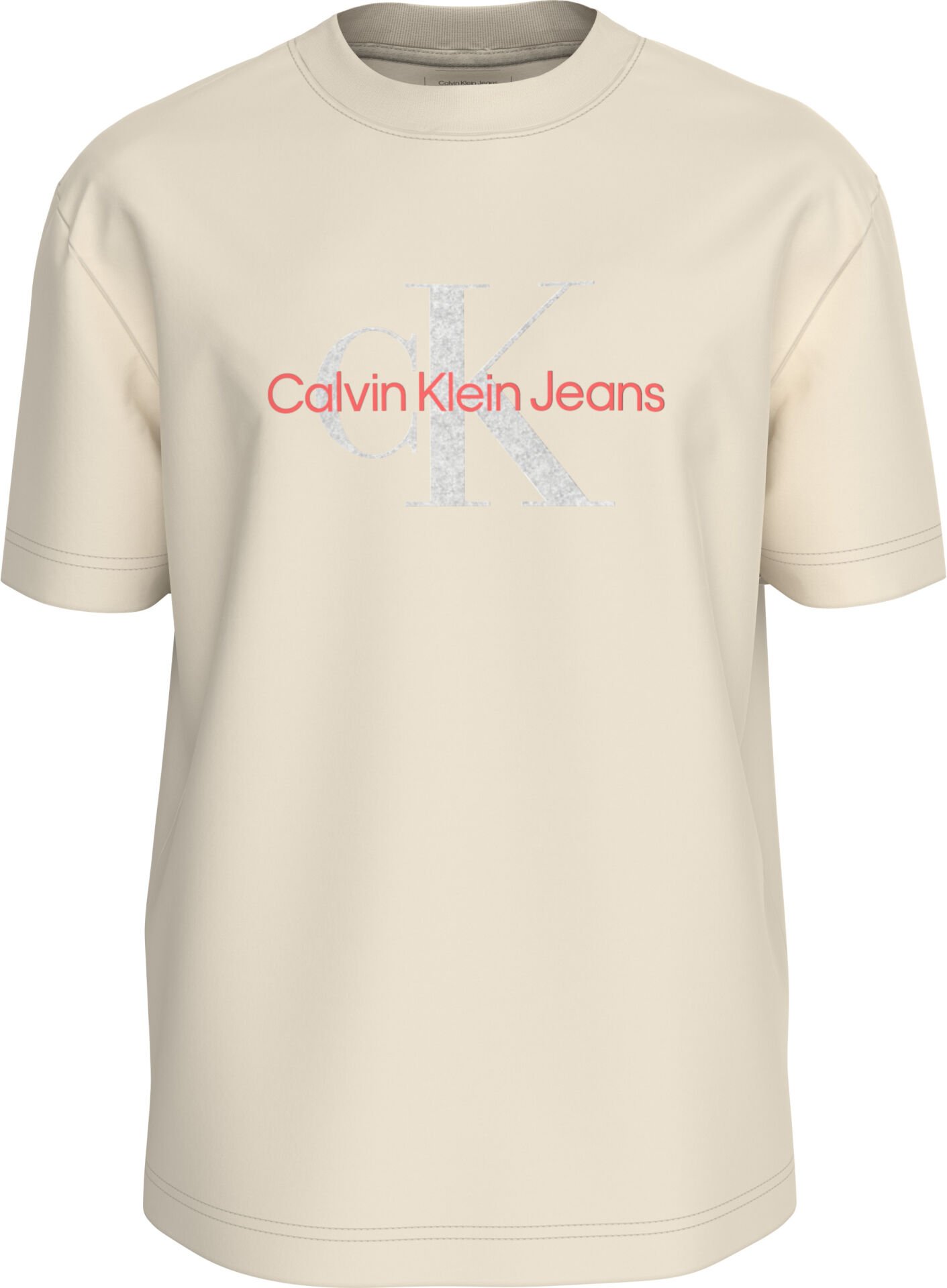 TEXTURED MONOLOGO TEE