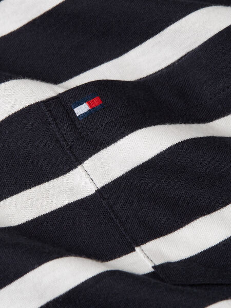 ESS REG FIT STRIPE POCKET TEE